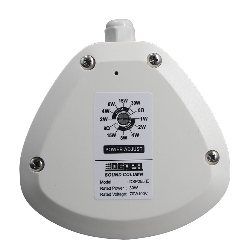 Difuzor coloana 30W pe 100V DSPPA DSP255II, montaj exterior / interior, carcasa aluminiu, Waterproof