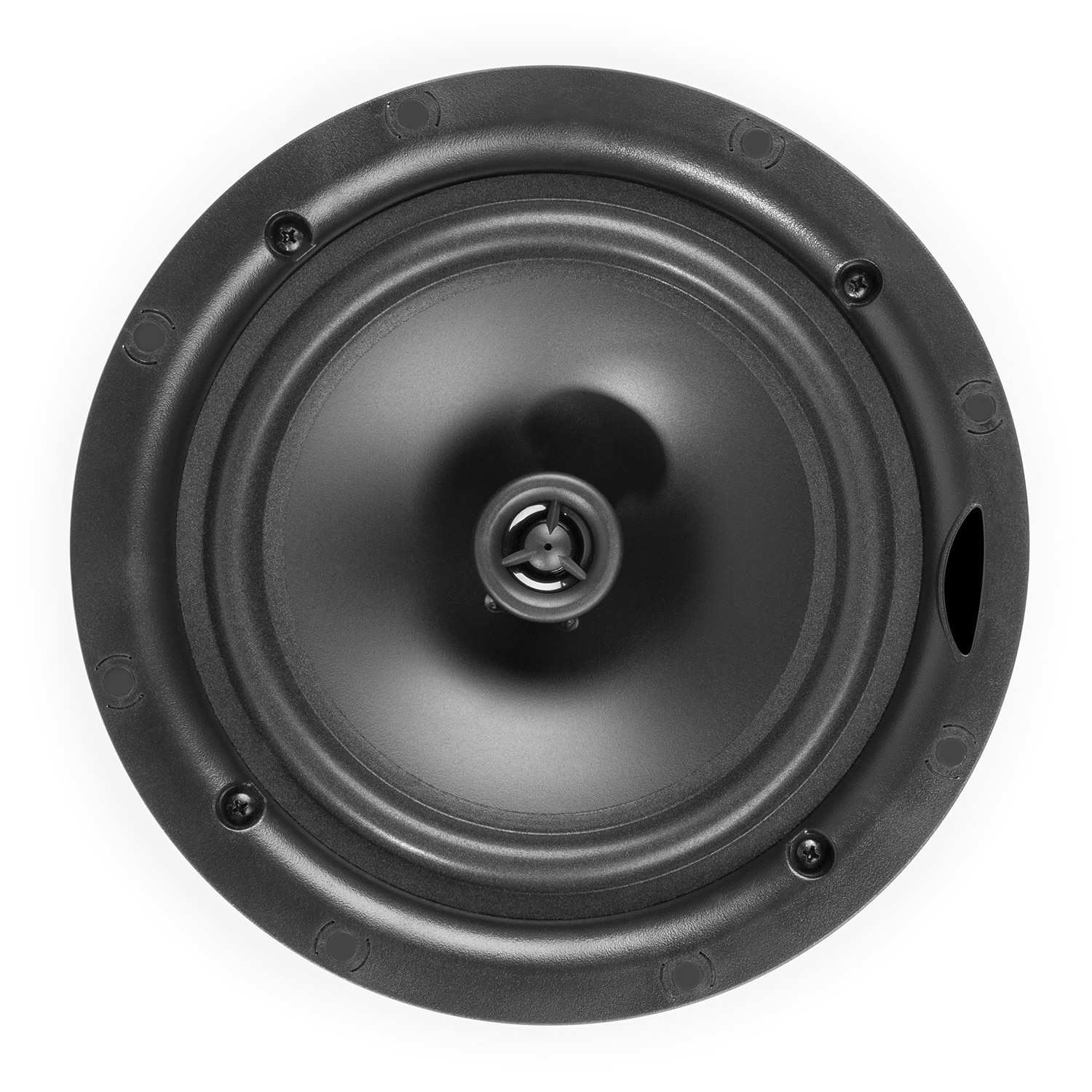 Difuzor amplificat incastrabil, 2 cai, 30W RMS, 6.5", Bluetooth, alb, rezistent la umiditate