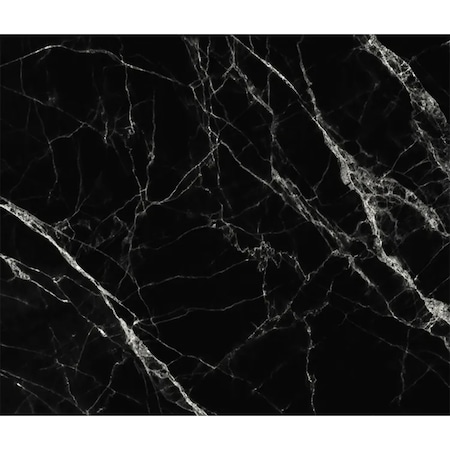 Tapet autoadeziv tip marmura, negru, 60x 300 cm