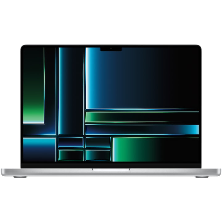 Laptop Apple MacBook Pro 14" cu procesor Apple M2 Pro, 12 nuclee CPU and 19 nuclee GPU, 16 GB, 1TB SSD, Silver, RO KB
