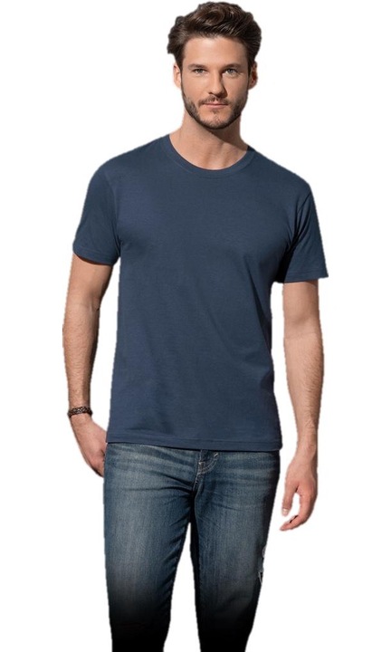 Tricou barbati, Bumbac, Bleumarin2