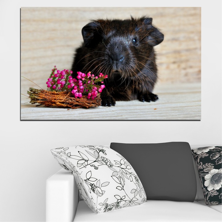 Декоративни панели Vivid Home от 1 част, Животни, PVC, 35x25 см, №0611