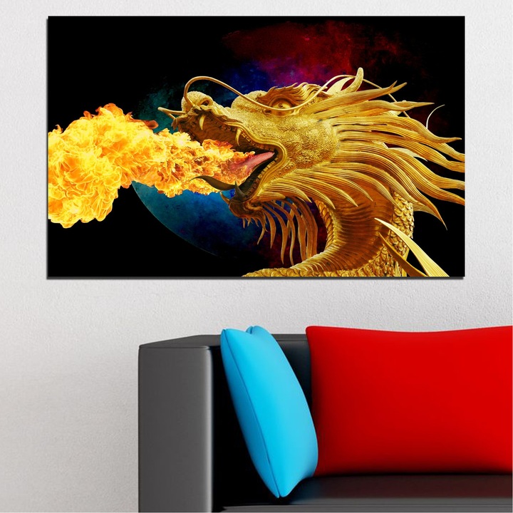 Декоративни панели Vivid Home от 1 част, Животни, PVC, 35x25 см, №0640