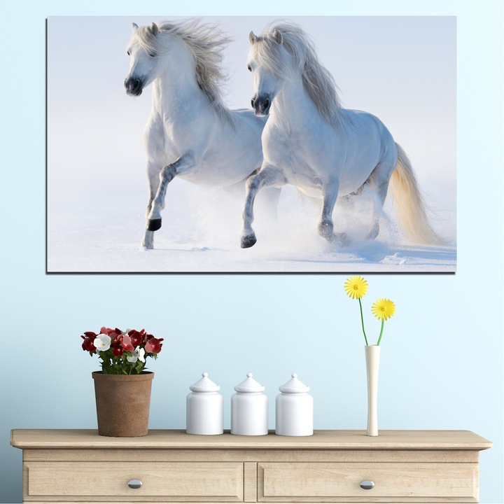 Декоративни панели Vivid Home от 1 част, Животни, PVC, 35x25 см, №0648