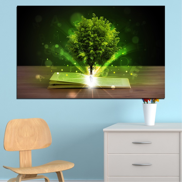 Декоративни панели Vivid Home от 1 част, Колаж, PVC, 35x25 см, №0661