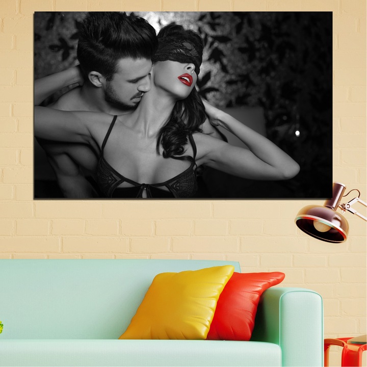 Декоративни панели Vivid Home от 1 част, Еротика, PVC, 35x25 см, №0678