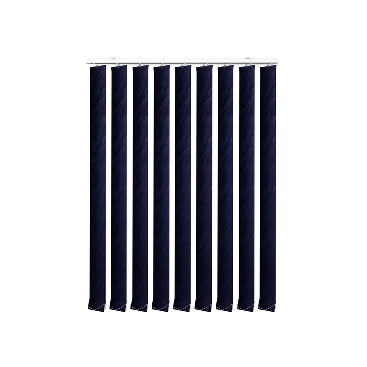 Jaluzele Verticale Textile, Indigo, L 130 cm X H 170 cm