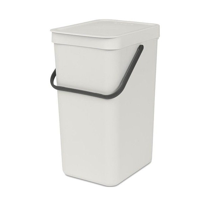 Кош за смет за разделно събиране Brabantia Sort&Go 16L, Light Grey