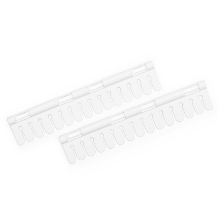 Set de uscator de sosete Brabantia, alb, 2 bucati