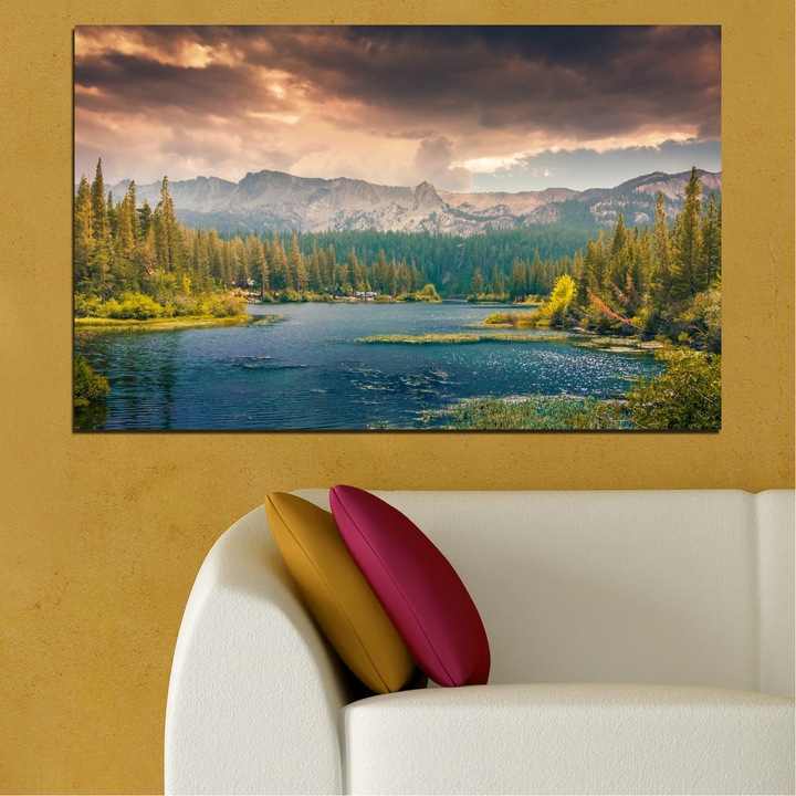 Декоративни панели Vivid Home от 1 част, Природа, PVC, 35x25 см, №0495