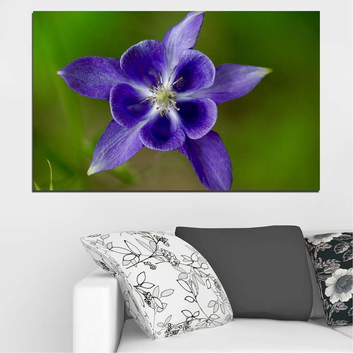 Декоративни панели Vivid Home от 1 част, Цветя, PVC, 35x25 см, №0505