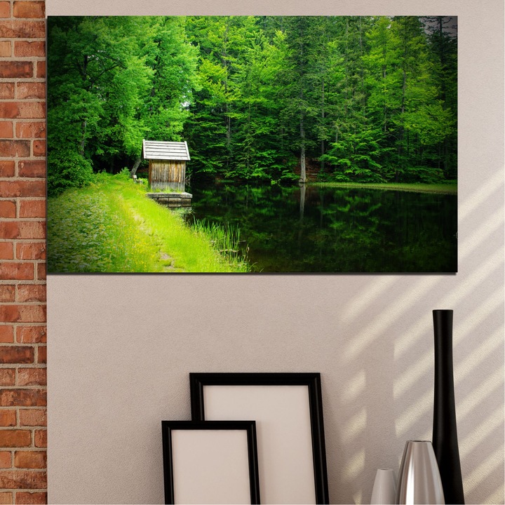 Декоративни панели Vivid Home от 1 част, Природа, PVC, 35x25 см, №0507