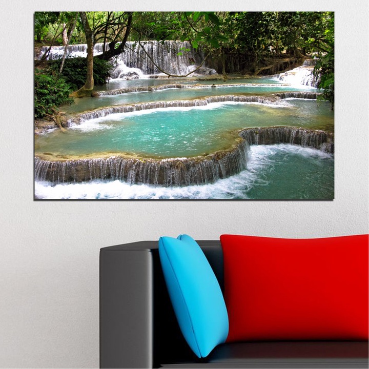 Декоративни панели Vivid Home от 1 част, Природа, PVC, 35x25 см, №0518