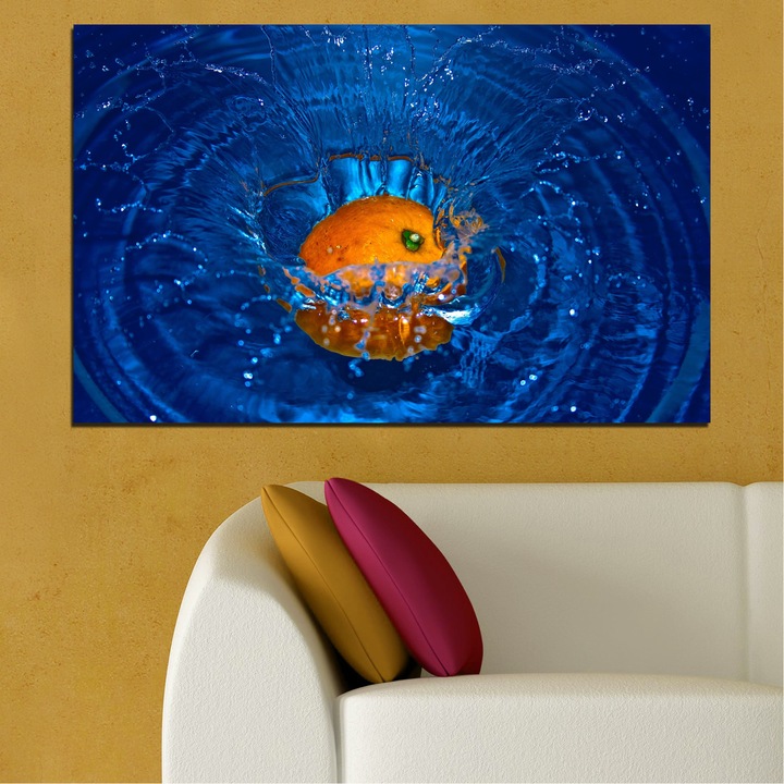 Декоративни панели Vivid Home от 1 част, Вода, PVC, 35x25 см, №0527