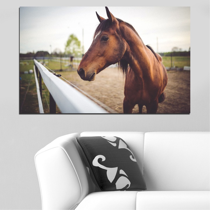 Декоративни панели Vivid Home от 1 част, Животни, PVC, 35x25 см, №0556