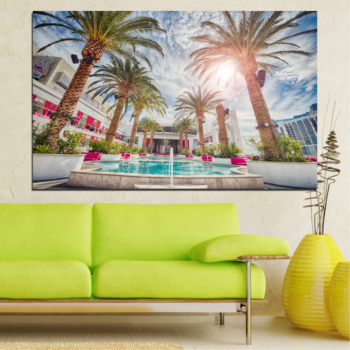 Декоративни панели Vivid Home от 1 част, Вода, PVC, 35x25 см, №0558