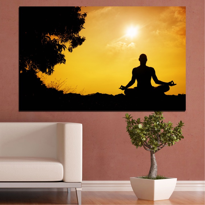 Декоративни панели Vivid Home от 1 част, Слънце, PVC, 35x25 см, №0563