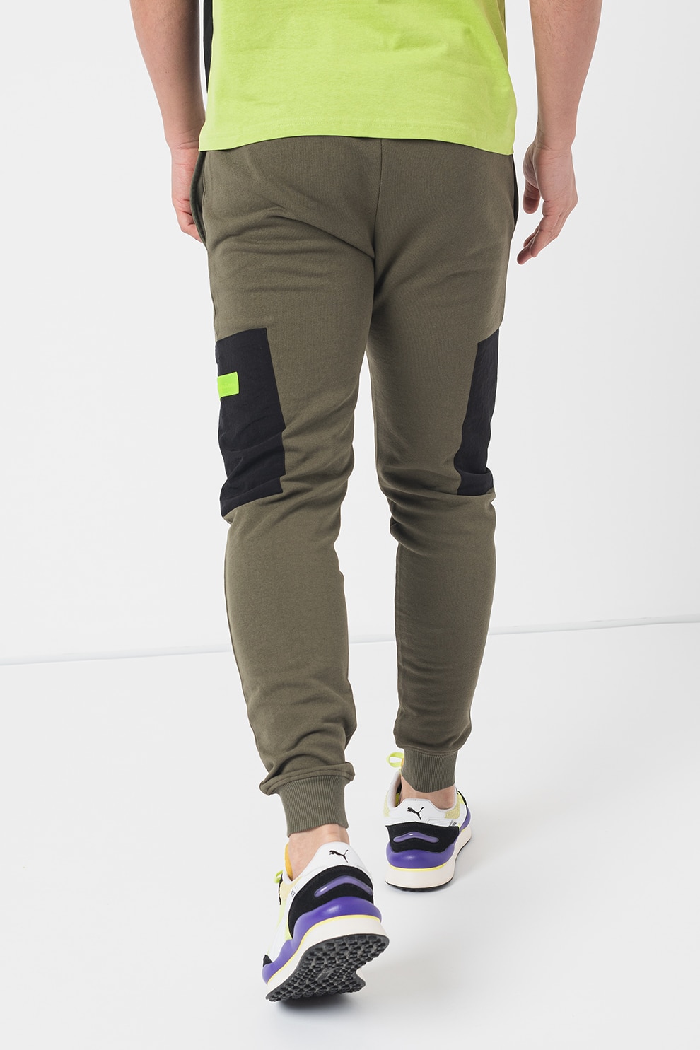 Pantaloni store champion verde