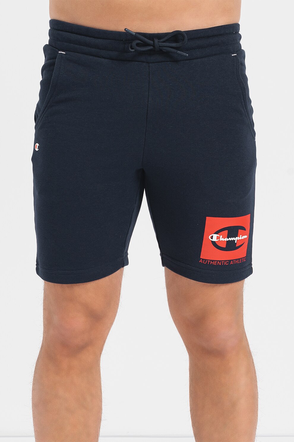 CHAMPION PANTALONCINI UOMO USA CON BANDA - 215921 - Latini Sport
