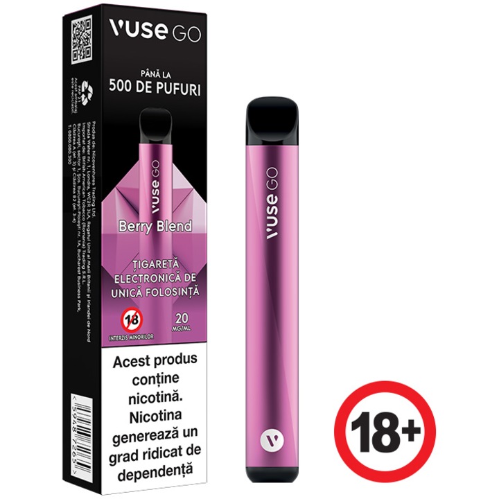 Tigara Electronica Vuse GO Berry Blend 20mg 500 Puff