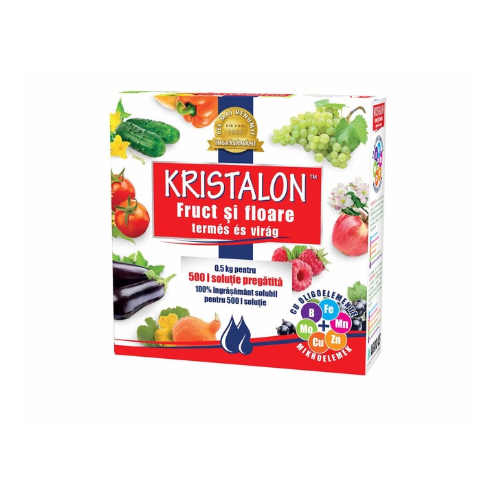 Ingrasamant Kristalon pentru Fruct si floare, 0.5 kg