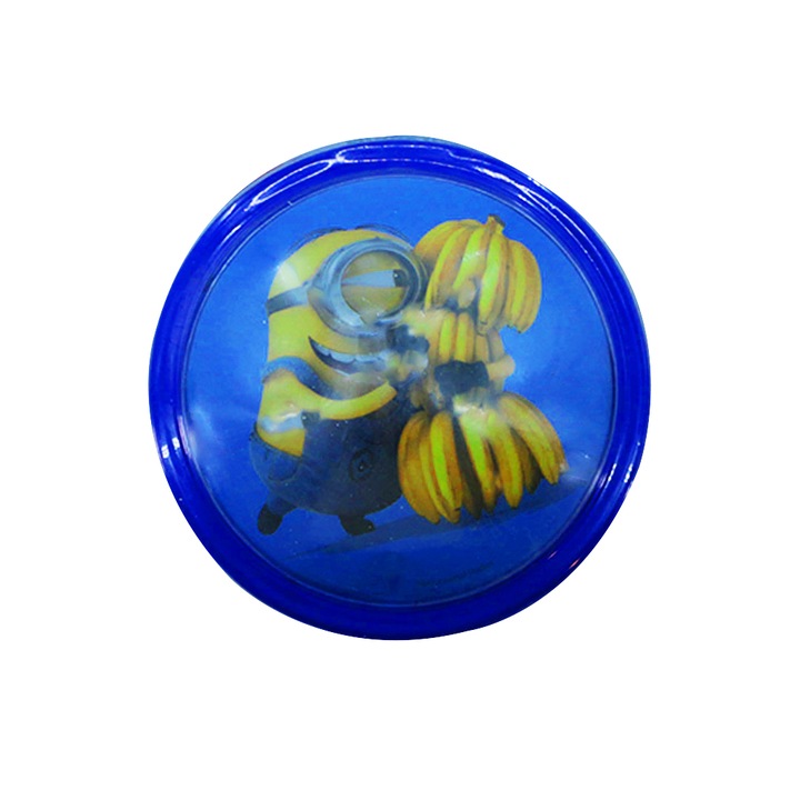 Éjszakai lámpa gyerekszobába, LED-del, minionos, kék, 14 x 14 x 5 cm
