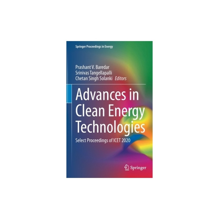 Advances in Clean Energy Technologies Select Proceedings of Icet 2020, Prashant V. Baredar