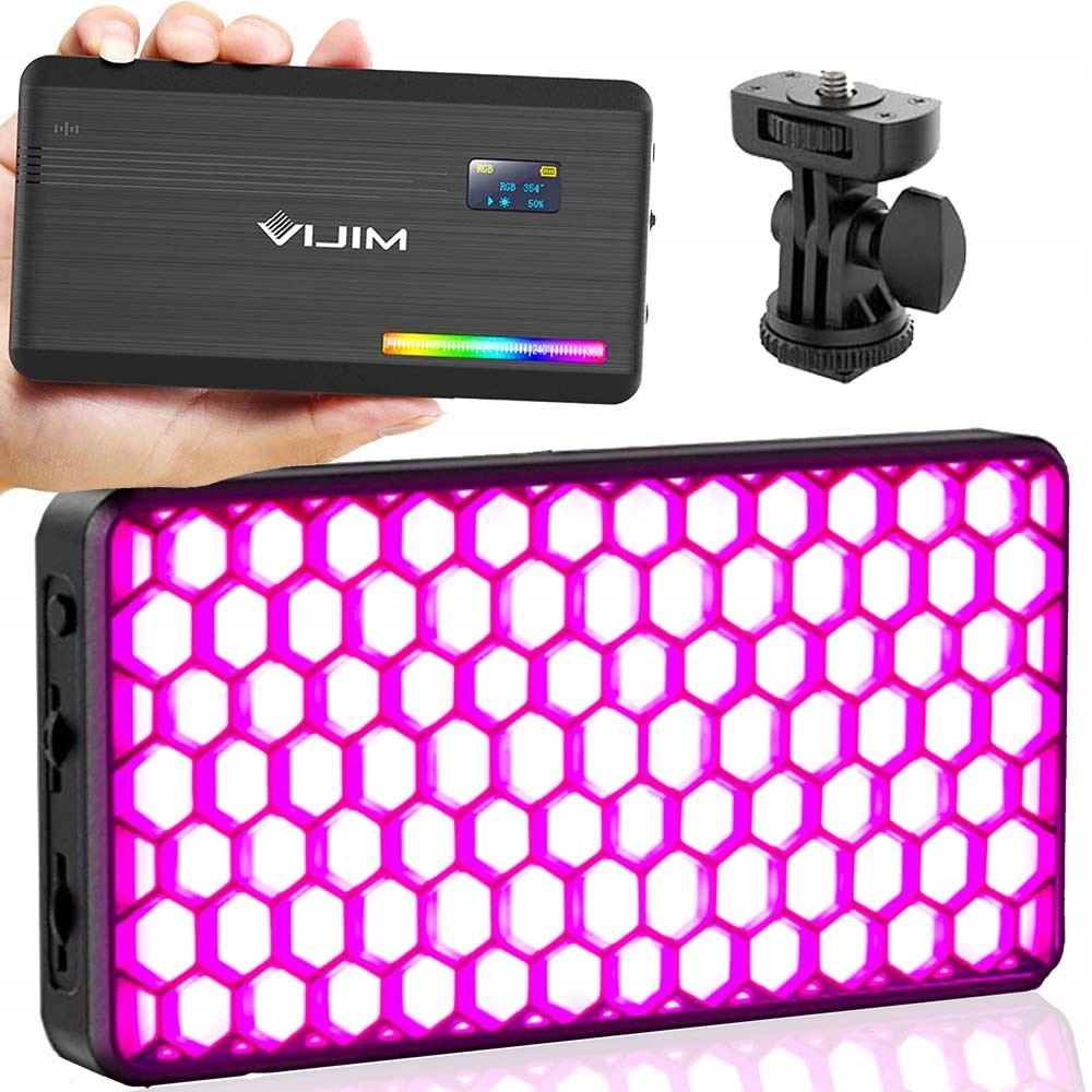 LED RGB Фото / Видео лампа Ulanzi VL 196, 3000mAh батерия, За ...
