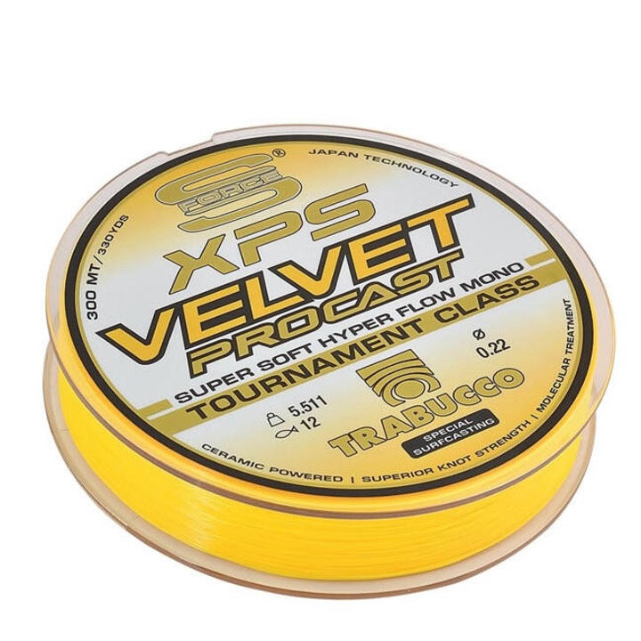 Fir monofilament Trabucco Velvet Pro Cast 0.30mm/9.14kg/600m
