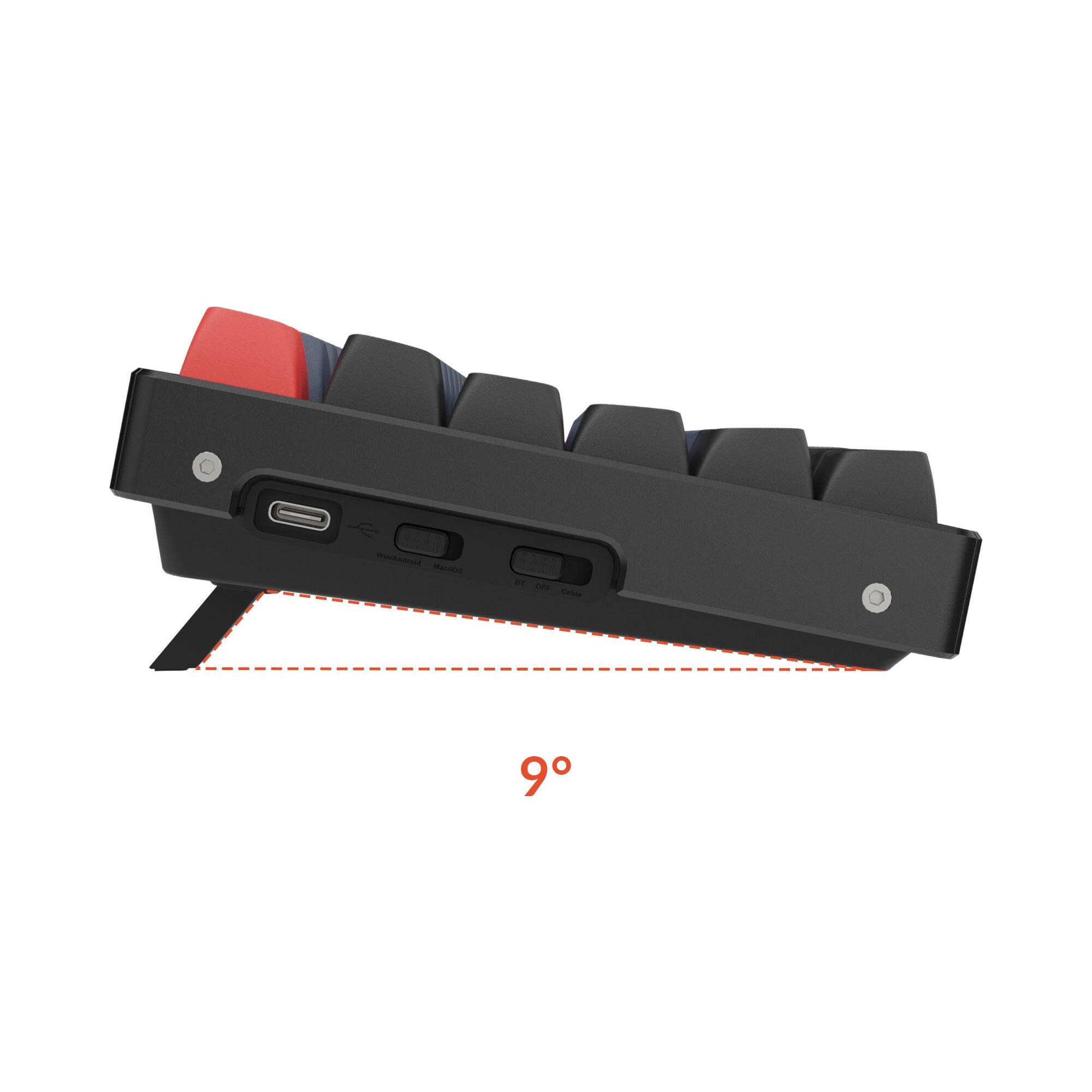 Геймърска механична клавиатура Keychron K8 Pro TKL Gateron G Pro(Hot ...