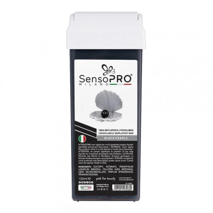 SensoPRO Milano viaszpatron, fekete gyöngy 100ml