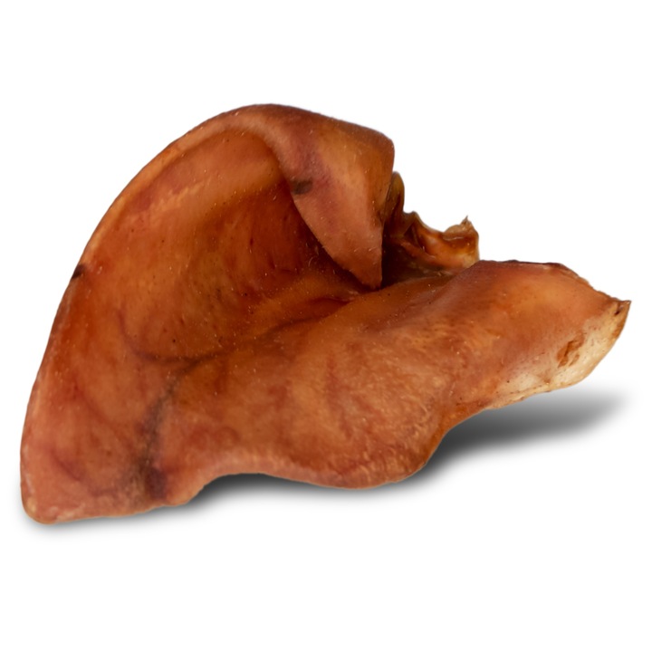 Ureche mare de porc, Pentru caini, 40-60g