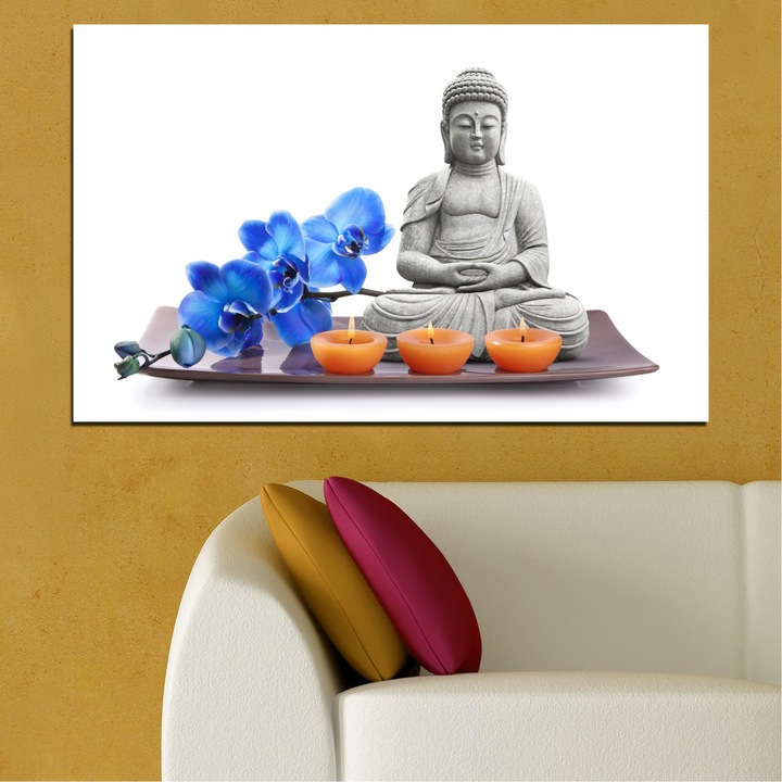 Картини пана Vivid Home от 1 част, Фън шуй, Канава, 35x25 см, №0568