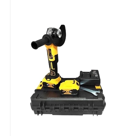 Pachet promo: Polizor unghiular cu 2 acumulatori 36 v, 8500 Rpm PO001 + Set de 10 panze disc metalic flex pentru taierea metalului 125 mm 42503 BlackTools