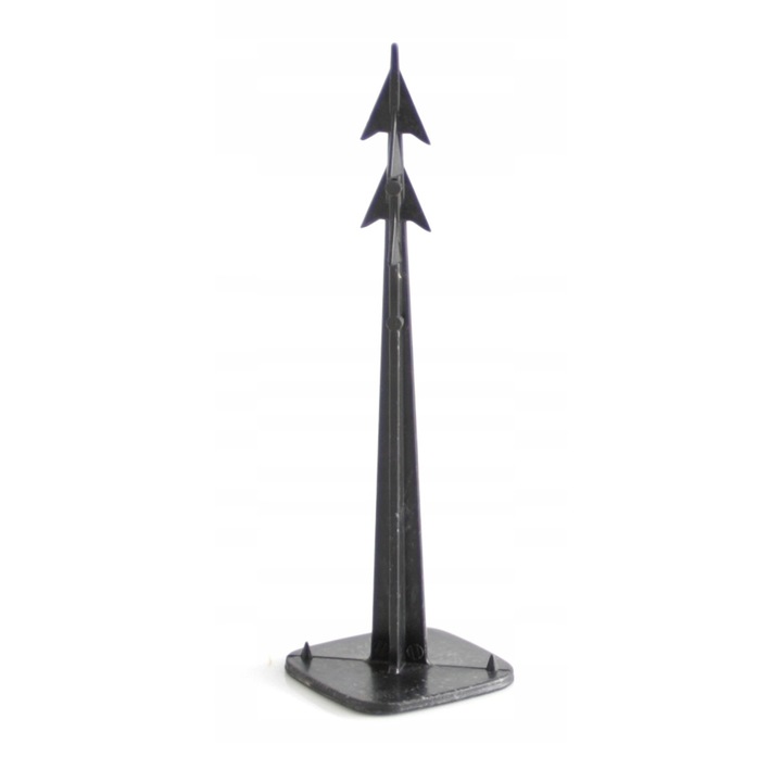 Tűkészlet agrotextil rögzítéséhez, Prosperplast, Műanyag, 12cm, Fekete, 50 db