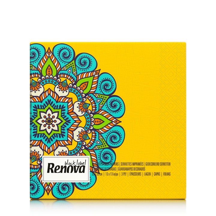 Servetele de masa Renova, Mandala, 20 bucati