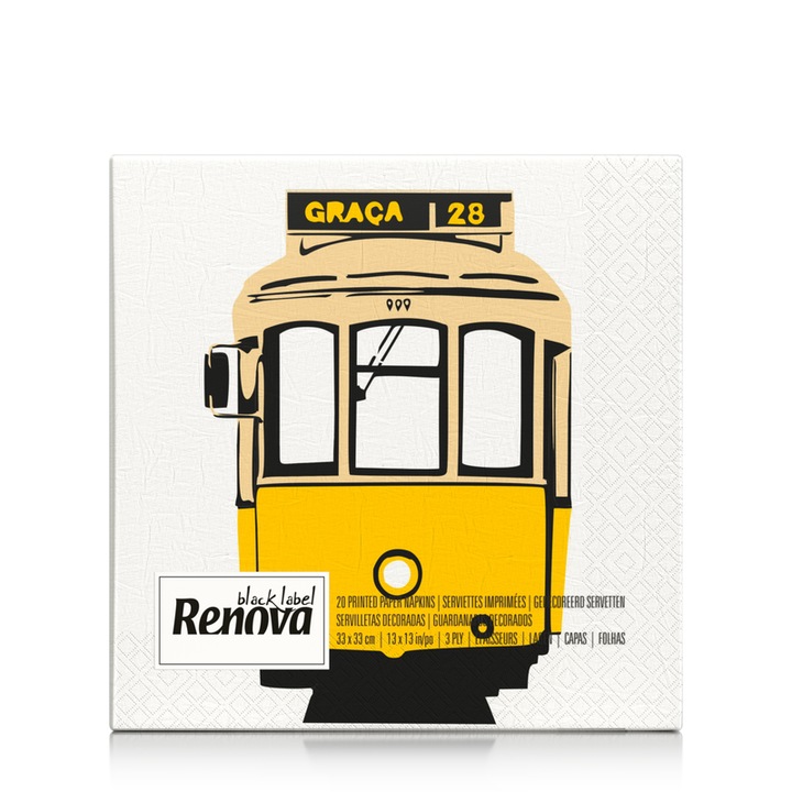 Servetele de masa Renova, 20 bucati