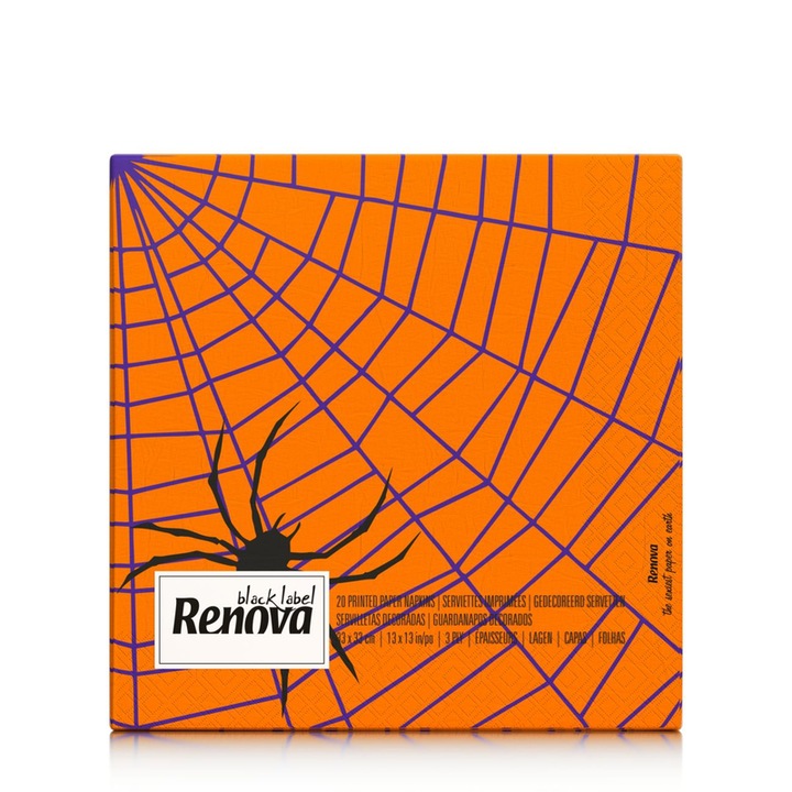 Servetele de masa Renova, paianjen, 20 bucati