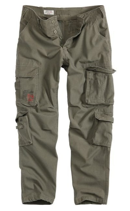 Панталон Surplus Airborne Slim, Маслинено зелено