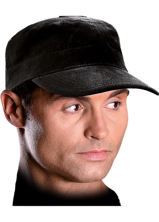 Sapca barbati, Bumbac, Negru