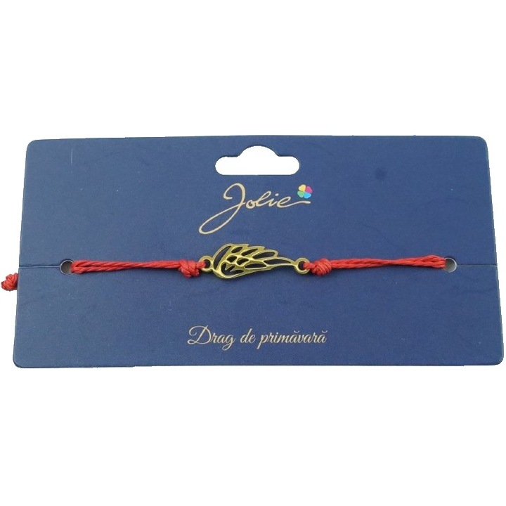 Martisor Bratara Aurie Inox Aripa