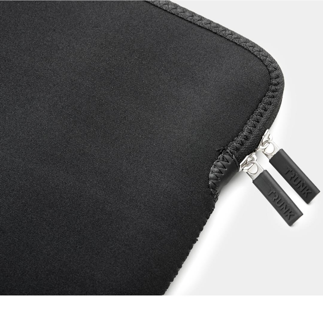 Husa din neopren rezistenta la socuri pentru Macbook Pro 13 si Macbook Air 13 de la modelul 2017 si mai nou, Trunk Laptop Sleeve 2022, negru