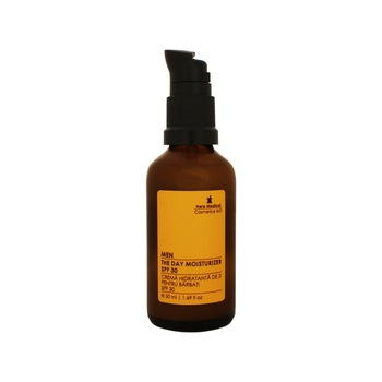 Crema anti-aging hidratanta de zi pentru barbati, Hera Medical Cosmetice BIO, SPF 30, 50 ml Crema anti-aging hidratanta de zi pentru barbati, Hera Medical Cosmetice BIO, SPF 30, 50 ml