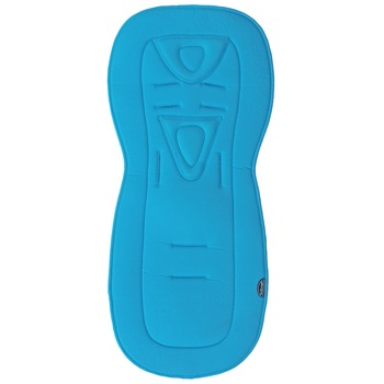 Saltea suplimentara universala BO Jungle, pentru carucior cu doua fete, albastru Saltea suplimentara universala BO Jungle, pentru carucior cu doua fete, albastru