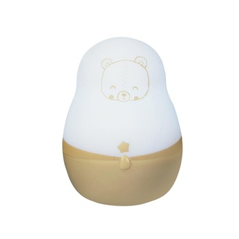 Lampa de veghe Pabobo Super Nomade, Ursulet cu LED, autonomie 200 ore Lampa de veghe Pabobo Super Nomade, Ursulet cu LED, autonomie 200 ore