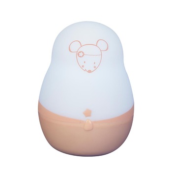 Lampa de veghe Pabobo Super Nomade, Soricel cu LED, autonomie 200 ore Lampa de veghe Pabobo Super Nomade, Soricel cu LED, autonomie 200 ore