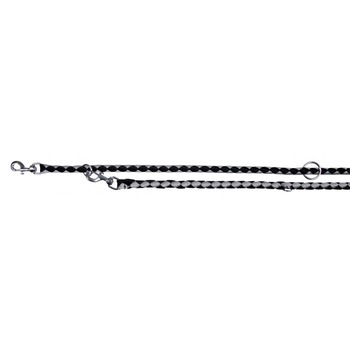 Lesa coarda Trixie S-M reglabil in 3 puncte 2.00 m/12 mm negru/gri 14351 Lesa coarda Trixie S-M reglabil in 3 puncte 2.00 m/12 mm negru/gri 14351