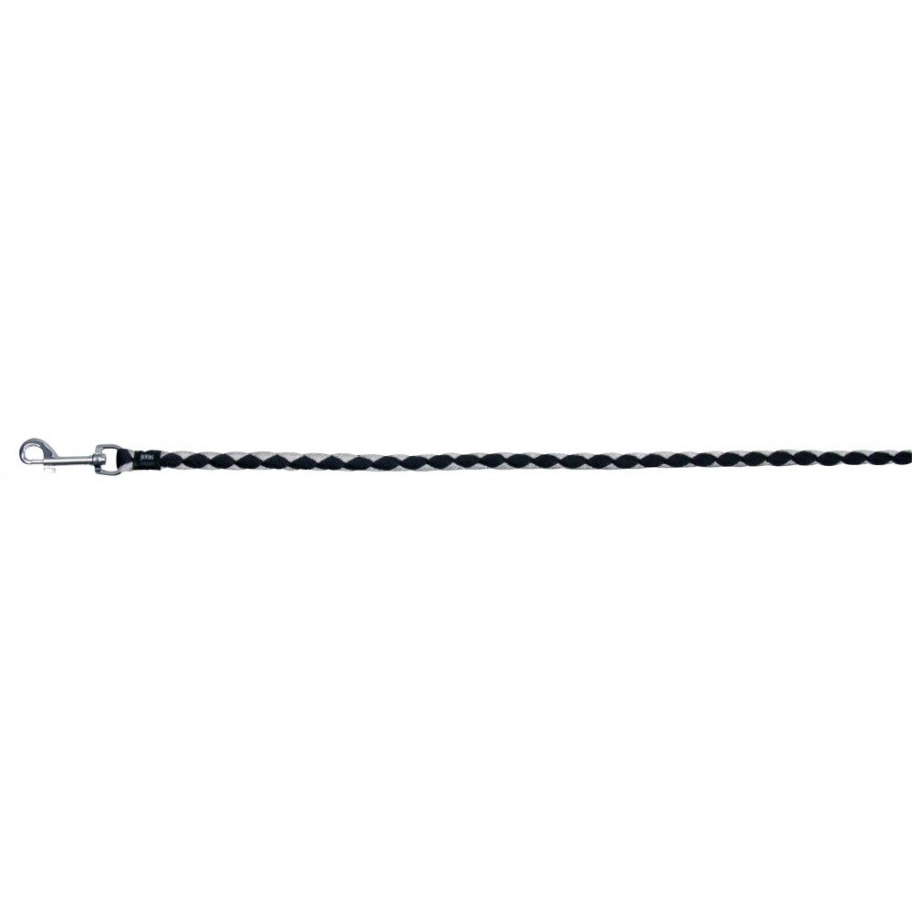 Lesa coarda Trixie S-M 1.00 m/12 mm negru/gri 14341