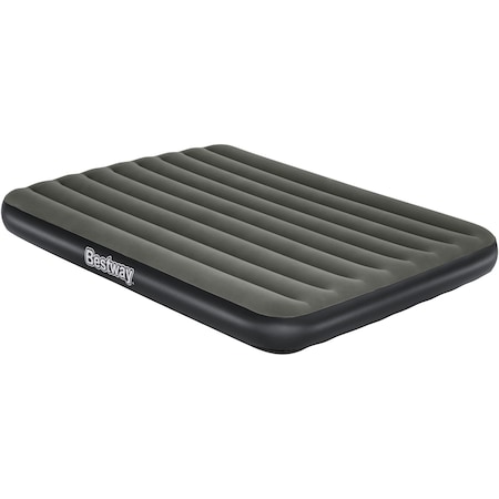 Saltea gonflabila Bestway Tritech Queen, 203x1.5x25 cm, gri