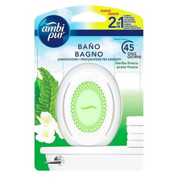 Odorizant de baie, AMBI PUR Hierba Fresca, 7.5 ml